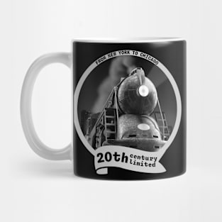 20th Century Limited Train Mug